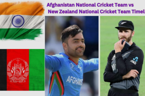 Afghanistan National Cricket Team Vs New Zealand National Cricket Team Timeline