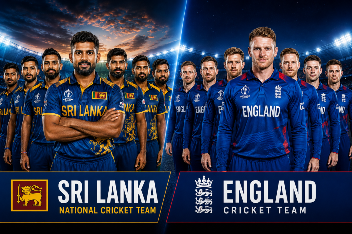 Sri Lanka National Cricket Team Vs England Cricket Team Stats