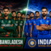 Bangladesh National Cricket Team vs India National Cricket Team Stats