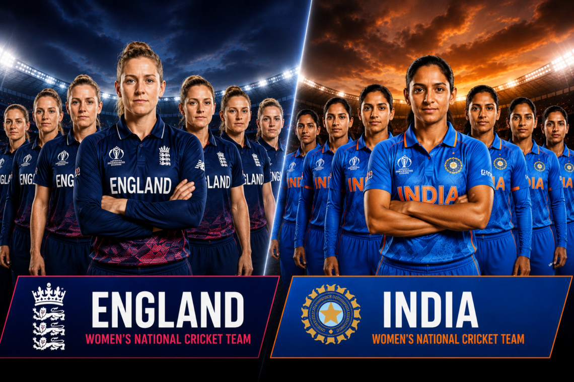 England Women's National Cricket Team Vs India Women's National Cricket Team Stats