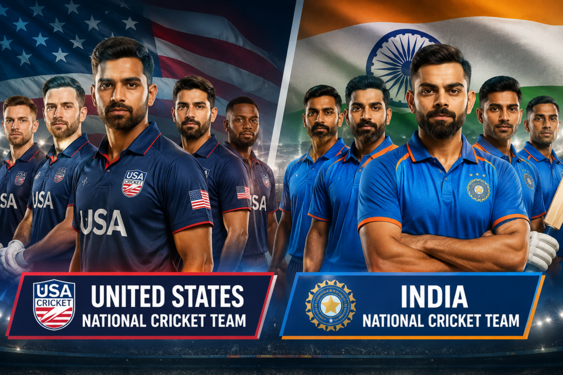 United States National Cricket Team vs India National Cricket Team Stats