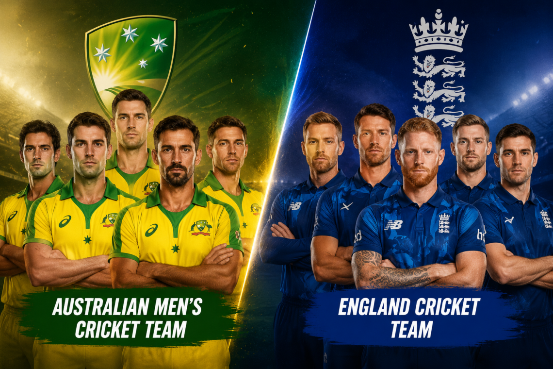 Australian Men’s Cricket Team vs England Cricket Team Players