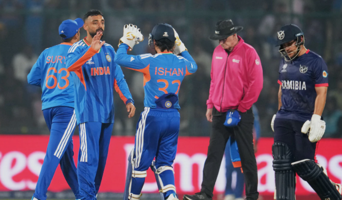 India National Cricket Team Vs Namibia National Cricket Team Match Scorecard