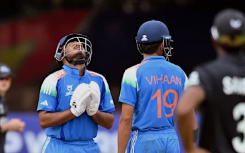 New Zealand National Under-19 Cricket Team vs India National Under-19 Cricket Team Match Scorecard