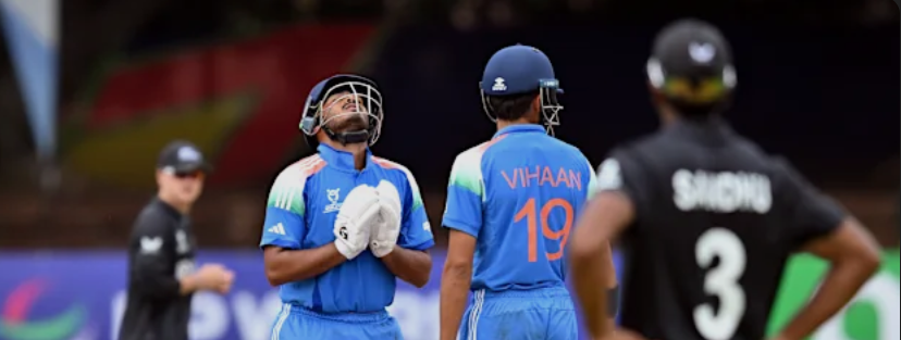 New Zealand National Under-19 Cricket Team vs India National Under-19 Cricket Team Match Scorecard