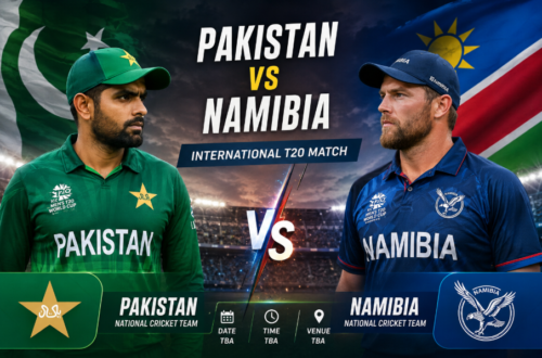 Pakistan National Cricket Team Vs Namibia National Cricket Team Match Scorecard