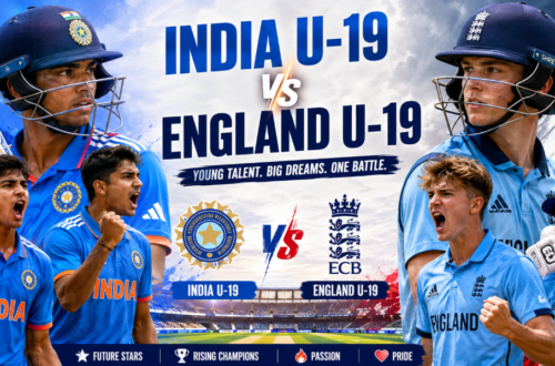 India National Under-19 Cricket Team Vs England Under-19 Cricket Team Match Scorecard