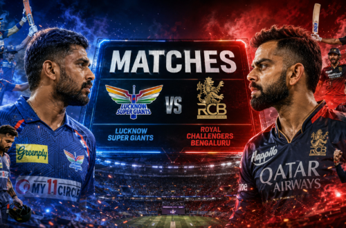 Lucknow Super Giants Vs Royal Challengers Bengaluru Matches