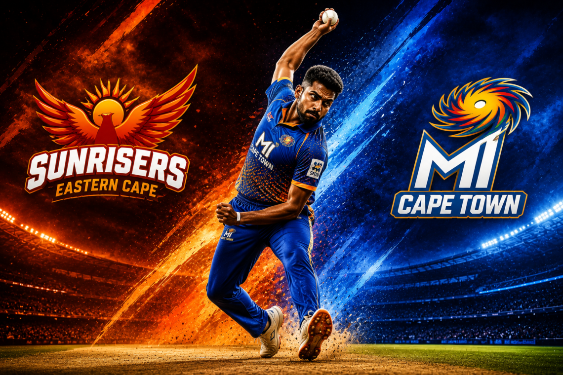 Sunrisers Eastern Cape vs MI Cape Town Timeline