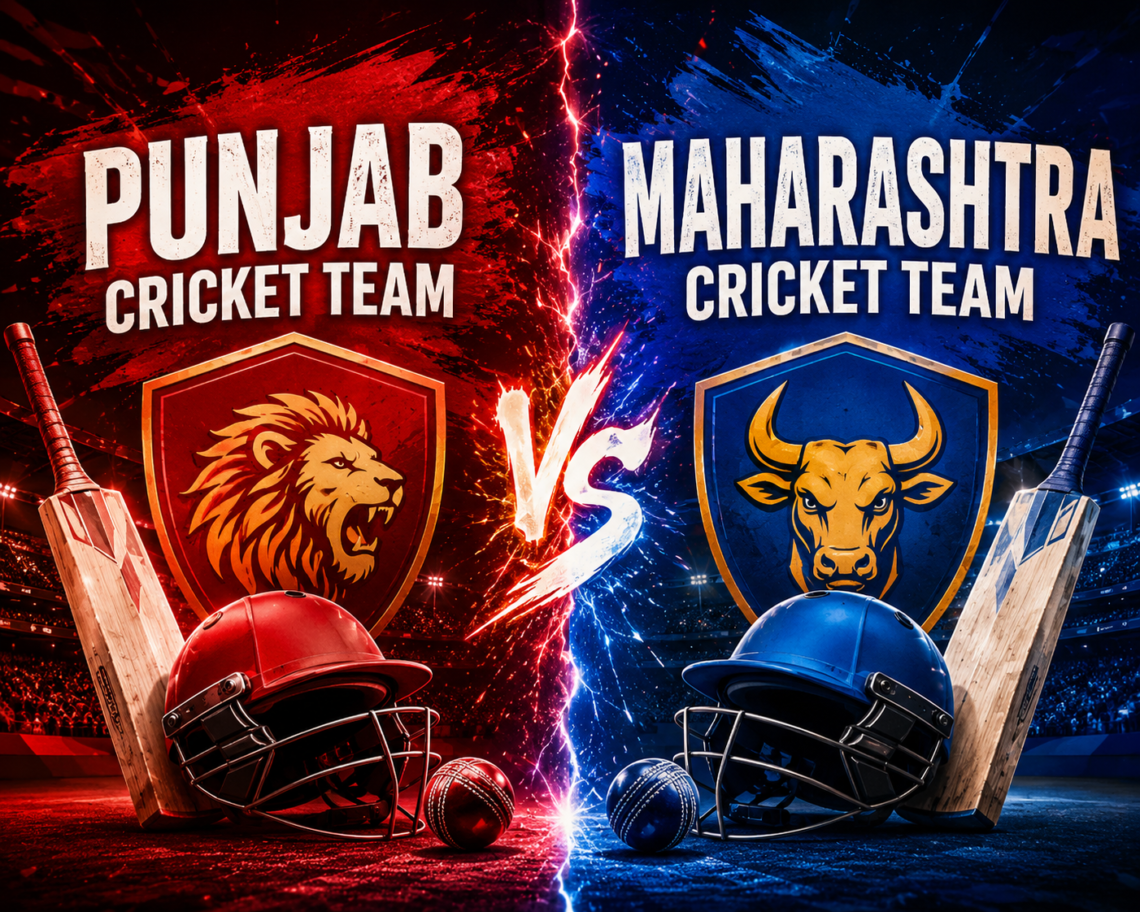 Punjab Cricket Team Vs Maharashtra Cricket Team Match Scorecard