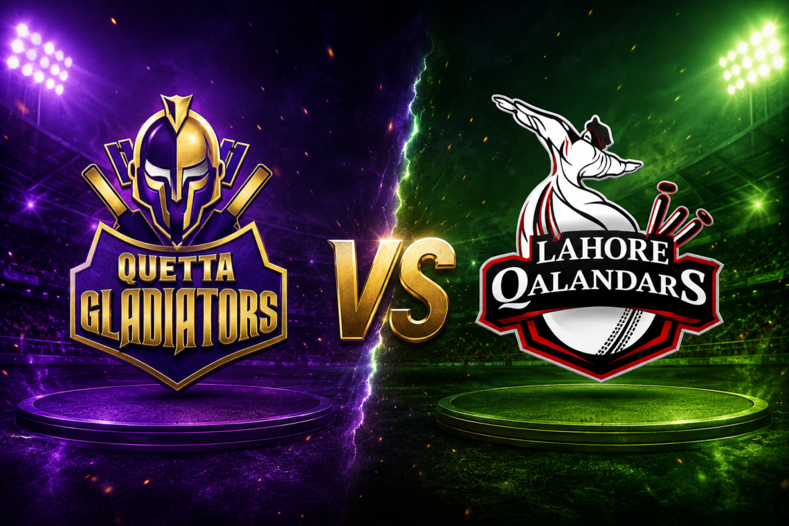 Quetta Gladiators Vs Lahore Qalandars Match Scorecard