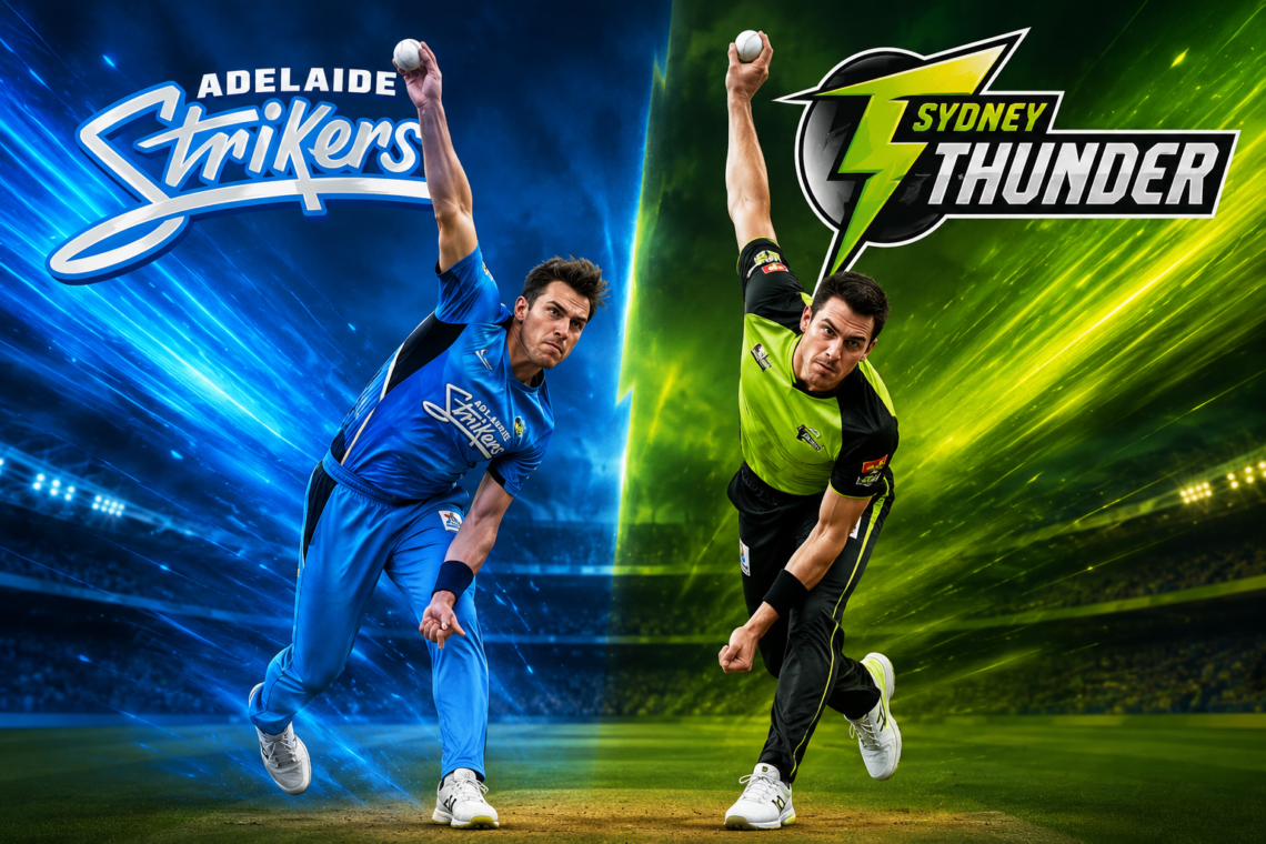 Adelaide Strikers Vs Sydney Thunder Match Scorecard