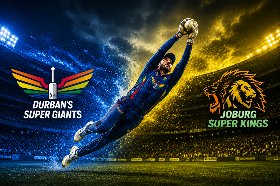 Durban's Super Giants Vs Joburg Super Kings Timeline