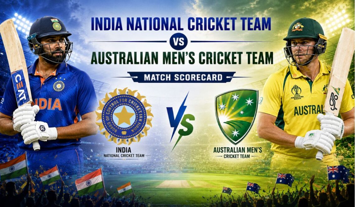 australian men’s cricket team vs india national cricket team matches