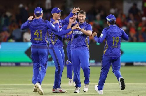 Durban's Super Giants Vs Mi Cape Town Match Scorecard
